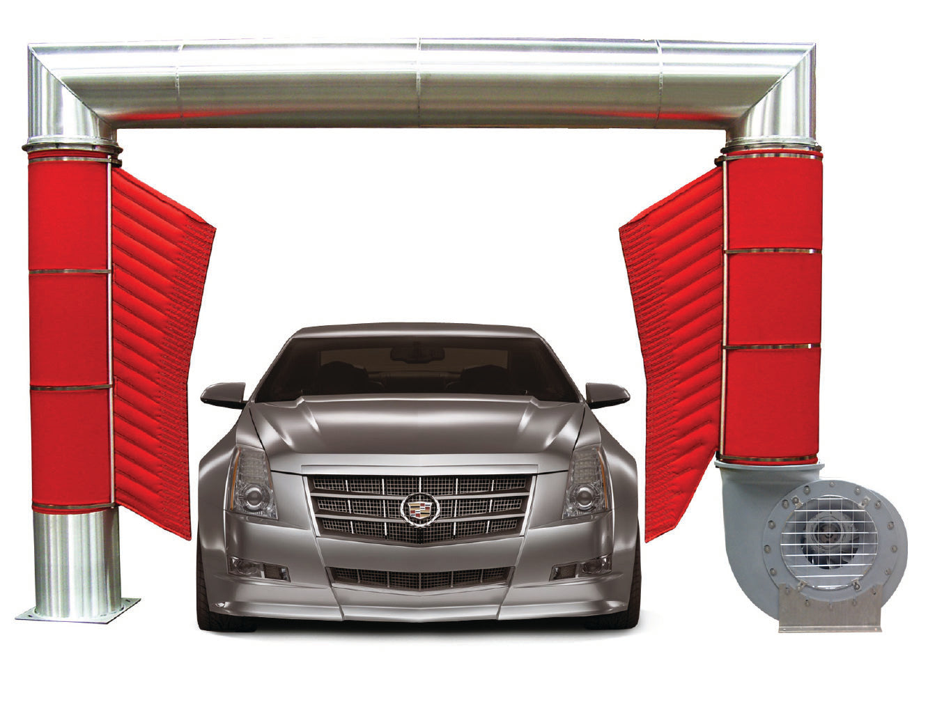 S230 commercial car wash side-surface dryer